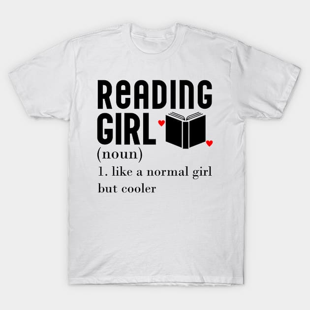 Reading T-Shirt by Carolina Cabreira